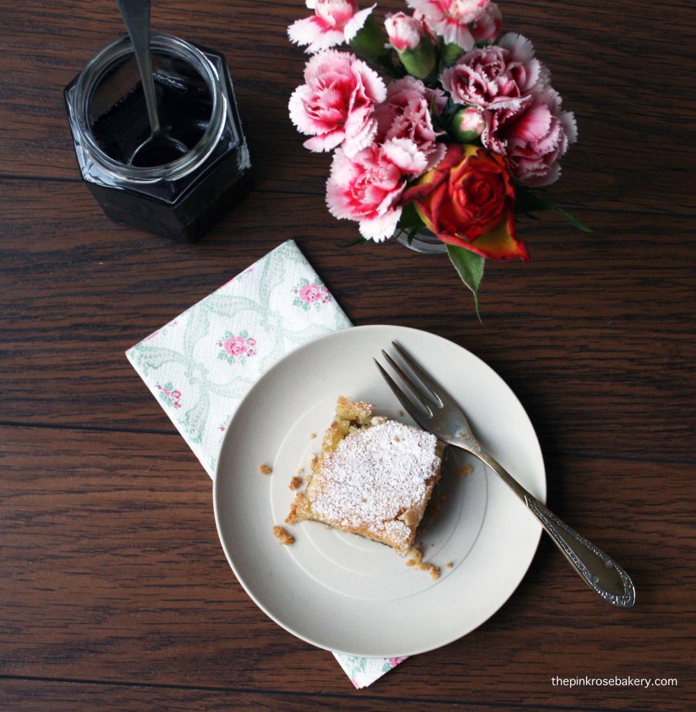Bakewell Square {gluten free} 1 | Pink Rose Bakery