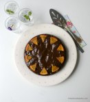 Chocolate Orange Truffle Cake - flour-less and grain free | The Pink Rose Bakery