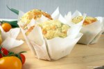 Courgette & Salad Onion Muffins {gluten-free} | The Pink Rose Bakery