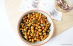 Roasted Chickpeas & Seeds + A Cheeky Tipple! | The Pink Rose Bakery