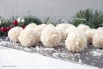 Almond & Coconut Snowballs {dairy free and gluten free} | The Pink Rose Bakery