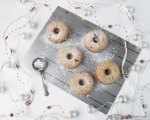 Baked 'Stollen' Doughnuts {gluten free & dairy free} | The Pink Rose Bakery